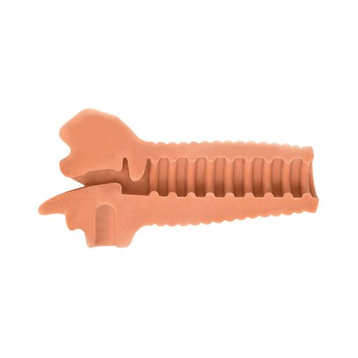 Curve Toys Mistress Perfect Suck Selene Vibrating Deep Throat Mouth Stroker Tan - Image 3