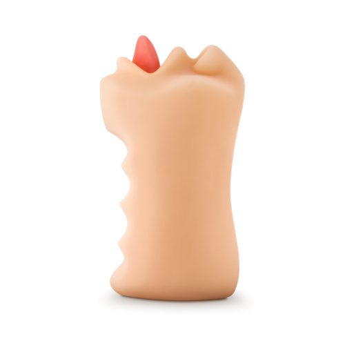 X5 Men Oral Anne Mouth Stroker Beige - Image 2