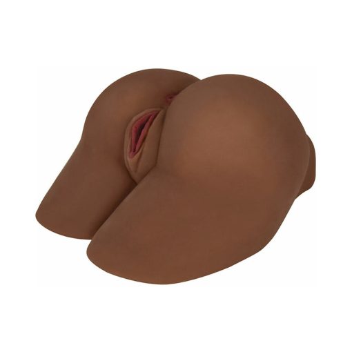 Curve Toys Mistress Perfect Fuck Sasha Backdoor Vibrating Anal Masturbator Brown - Image 2