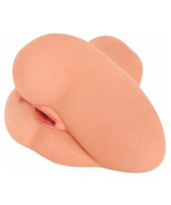 Curve Toys Mistress Perfect Fuck Casey Side Saddle Vibrating Dual Entry Masturbator Beige