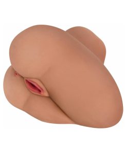Curve Toys Mistress Perfect Fuck Alexis Side Saddle Vibrating Dual Entry Masturbator Tan