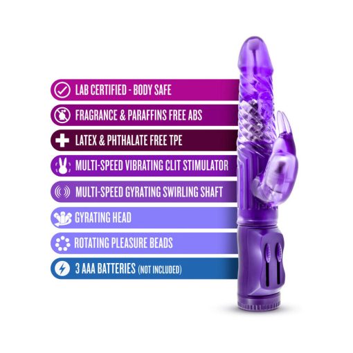 B Yours Beginner'S Bunny Rabbit Vibrator Purple - Image 6