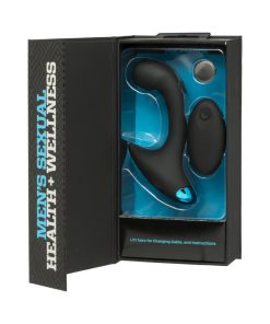 Optimale Vibrating P-Massager With Wireless Remote Black