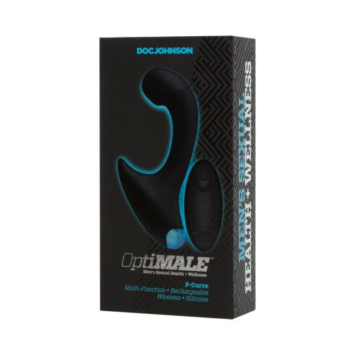 Optimale Vibrating P-Massager With Wireless Remote Black - Image 9