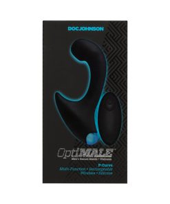 Optimale Vibrating P-Massager With Wireless Remote Black