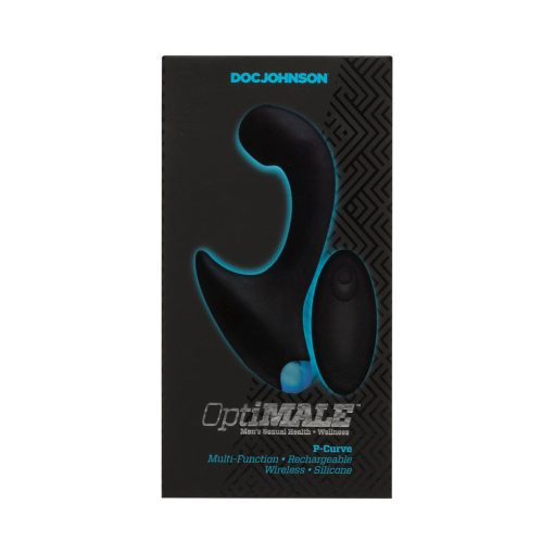 Optimale Vibrating P-Massager With Wireless Remote Black - Image 10