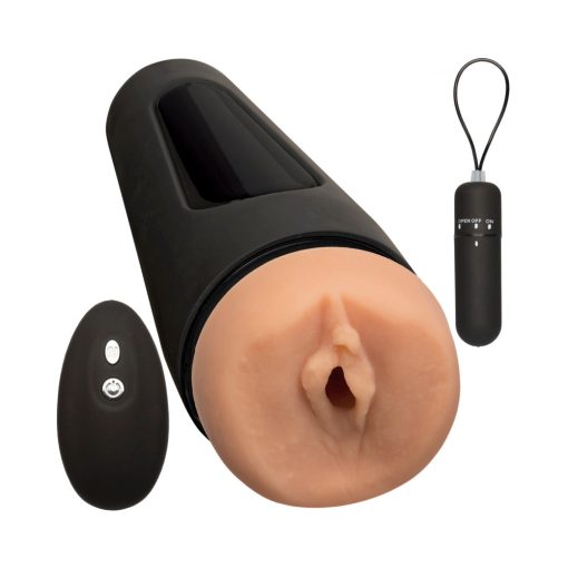 Main Squeeze The Original Vibro Pussy Vanilla - Image 2