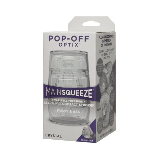 Main Squeeze Pop-Off Optix Pussy&Ass Crystal - Image 7