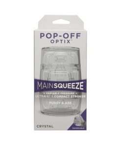 Main Squeeze Pop-Off Optix Pussy&Ass Crystal