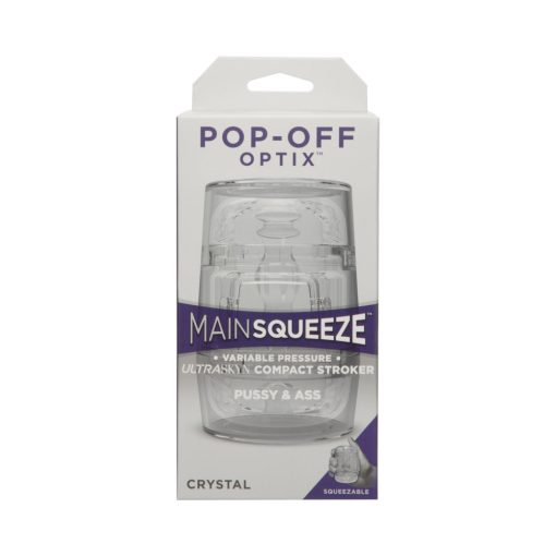 Main Squeeze Pop-Off Optix Pussy&Ass Crystal - Image 8