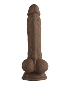 Femmefunn Vortex Turbo Baller 2.0 8.25 In. Vibrating Rotating Dildo Brown