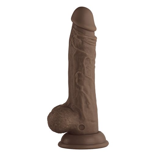 Femmefunn Vortex Turbo Baller 2.0 8.25 In. Vibrating Rotating Dildo Brown - Image 4