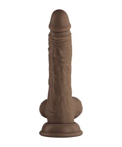Femmefunn Vortex Turbo Baller 2.0 8.25 In. Vibrating Rotating Dildo Brown