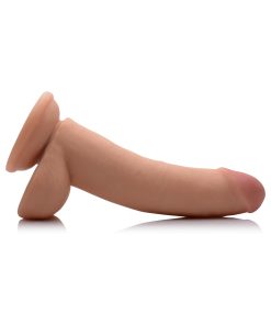 Usa Cocks 8 In. Ameriskin Dual Density Dildo Light