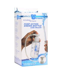 Cleanstream Pump Action Enema Bottle With Nozzle