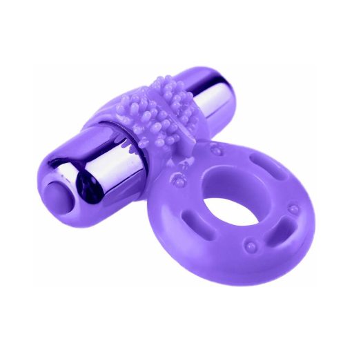 Neon 3-Piece Silicone Vibrating Couples Kit Purple - Image 4