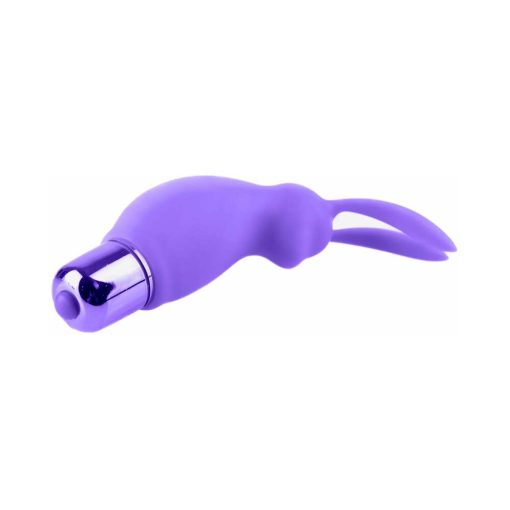 Neon 3-Piece Silicone Vibrating Couples Kit Purple - Image 5