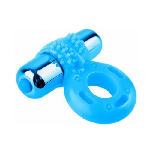 Neon 3-Piece Silicone Vibrating Couples Kit Blue - Image 3