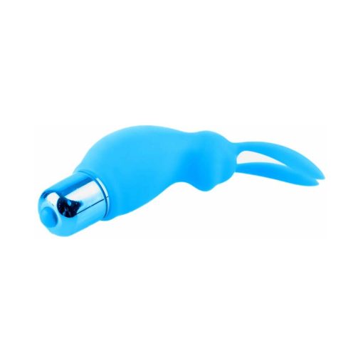 Neon 3-Piece Silicone Vibrating Couples Kit Blue - Image 4