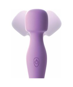 Fantasy For Her Body Massage-Her Rechargeable Silicone Wand Vibrator Purple