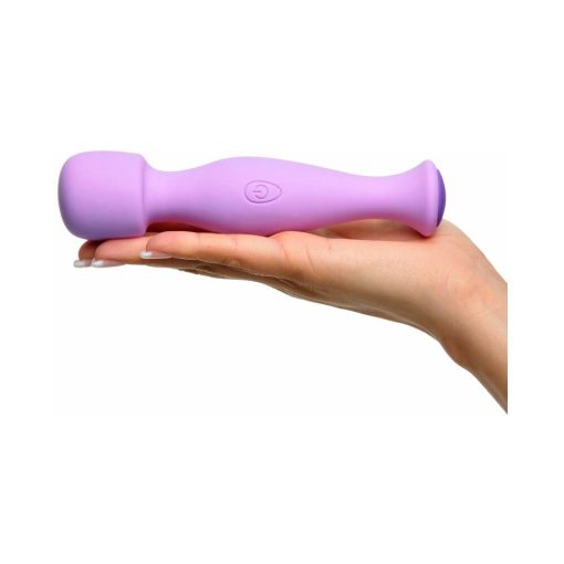 Fantasy For Her Body Massage-Her Rechargeable Silicone Wand Vibrator Purple - Image 6