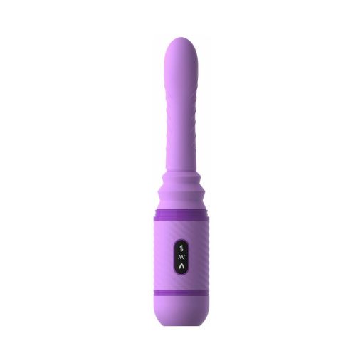 Fantasy For Her Love Thrust-Her Rechargeable Silicone Thrusting Vibrator Purple - Image 2