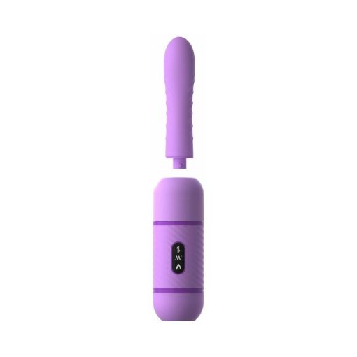 Fantasy For Her Love Thrust-Her Rechargeable Silicone Thrusting Vibrator Purple - Image 3