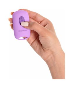 Fantasy For Her Love Thrust-Her Rechargeable Silicone Thrusting Vibrator Purple