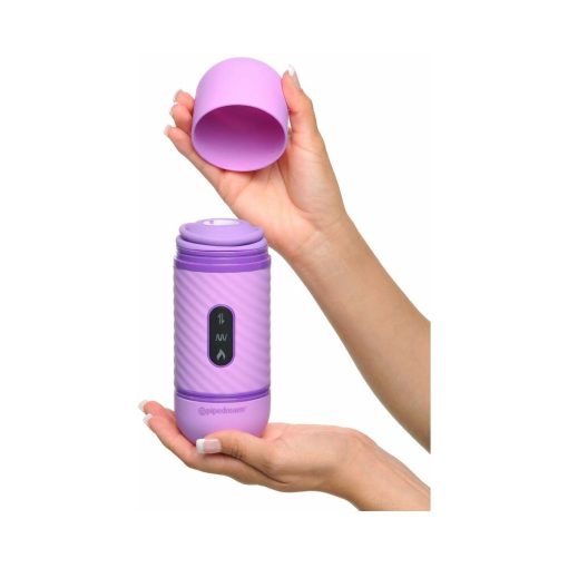 Fantasy For Her Love Thrust-Her Rechargeable Silicone Thrusting Vibrator Purple - Image 8