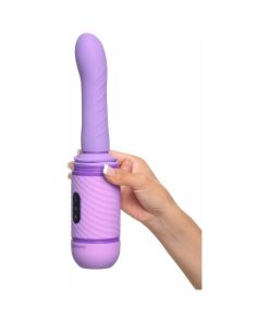 Fantasy For Her Love Thrust-Her Rechargeable Silicone Thrusting Vibrator Purple