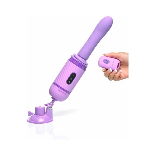 Fantasy For Her Love Thrust-Her Rechargeable Silicone Thrusting Vibrator Purple - Image 12