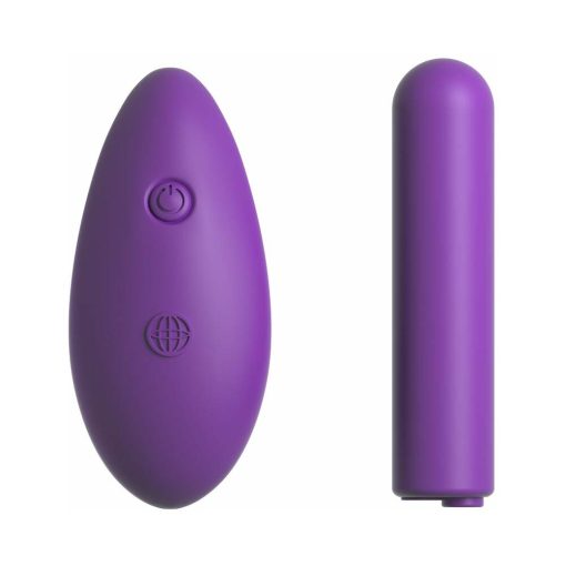 Fantasy For Her Crotchless Panty Thrill-Her & Vibrator Purple - Image 3