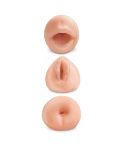 Pdx All 3 Holes 3-Piece Stroker Set Beige