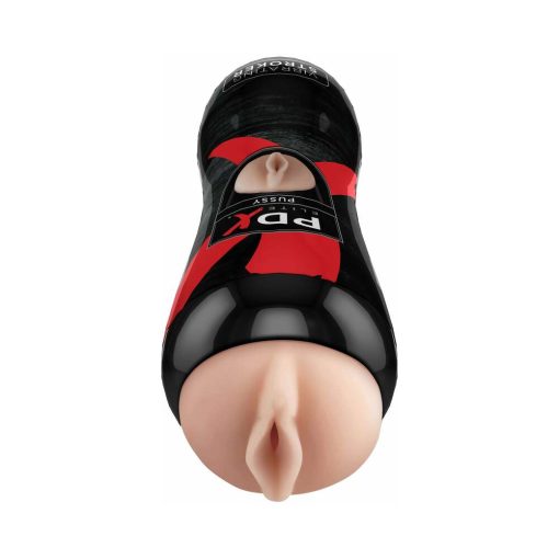 Pdx Elite Vibrating Stroker Pussy Beige/Black - Image 2
