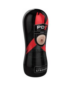Pdx Elite Vibrating Stroker Anal Beige/Black