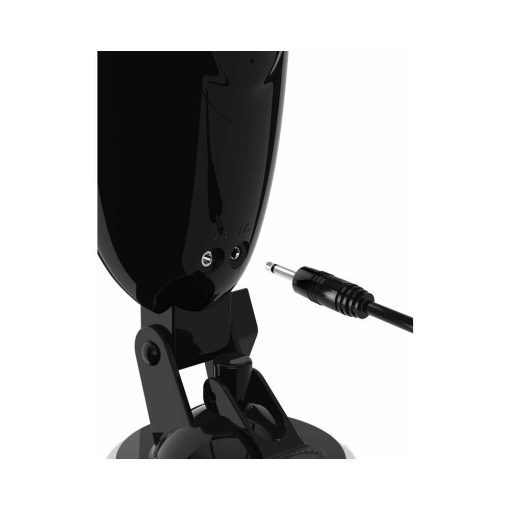 Pdx Elite Dirty Talk Rechargeable Vibrating Starter Stroker With Hands-Free Suction Cup Beige/Black - Image 4