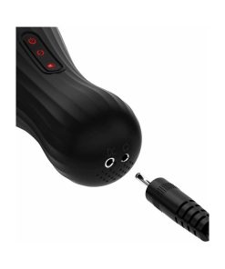 Pdx Elite Talk Dirty Rotobator Rechargeable Rotating Masturbator Clear/Black