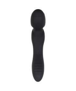 Evolved Wanderlust Rechargeable Dual-Ended Silicone Wand Vibrator Black