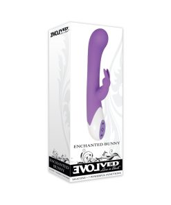 Evolved Enchanted Bunny Silicone Rabbit Vibrator Purple