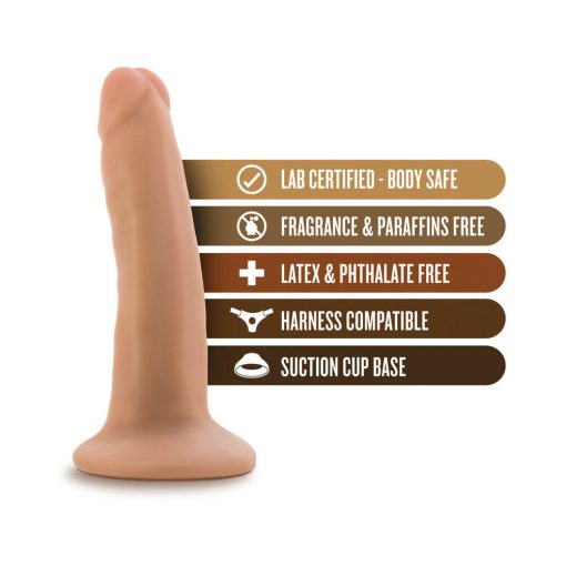 Dr. Skin Realistic 5.5 In. Dildo Beige - Image 6