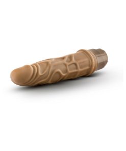 Dr. Skin Vibe 3 Realistic 7.25 In. Vibrating Dildo Tan