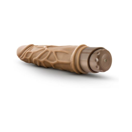 Dr. Skin Vibe 3 Realistic 7.25 In. Vibrating Dildo Tan - Image 5