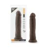 Dr. Skin Realistic 9.5 In. Dildo Brown