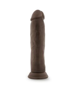Dr. Skin Realistic 9.5 In. Dildo Brown