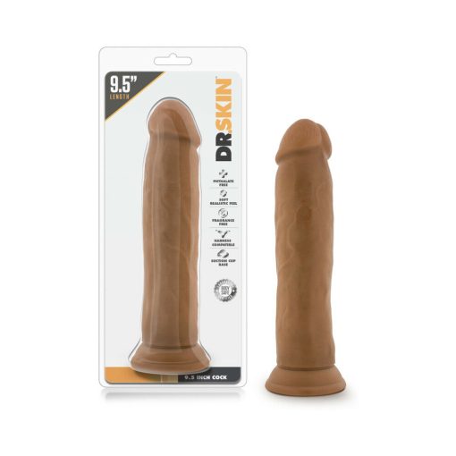 Dr. Skin Realistic 9.5 In. Dildo Tan