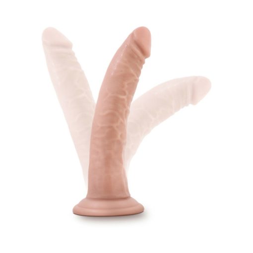 Dr. Skin Realistic 7 In. Dildo Beige - Image 7