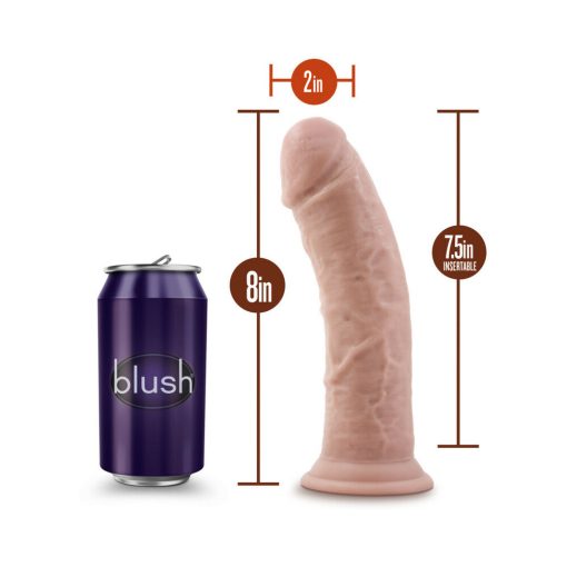 Dr. Skin Realistic 8 In. Dildo Beige - Image 7