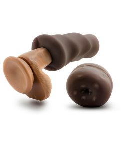 Hot Chocolate Nicole'S Rear Anal Stroker Brown