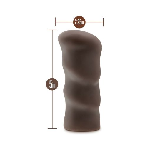 Hot Chocolate Nicole'S Rear Anal Stroker Brown - Image 8