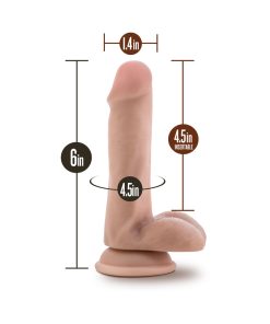 Coverboy Ranger Rob Realistic 6 In. Dildo With Balls Beige
